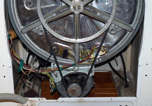 Замена ремня стиральной машины